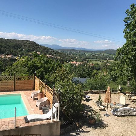 Gites Le Mas Du Vieux Chene Salavas Esterno foto