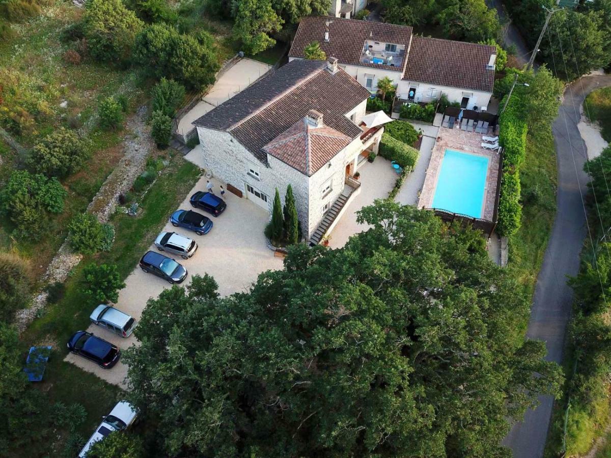 Gites Le Mas Du Vieux Chene Salavas Esterno foto