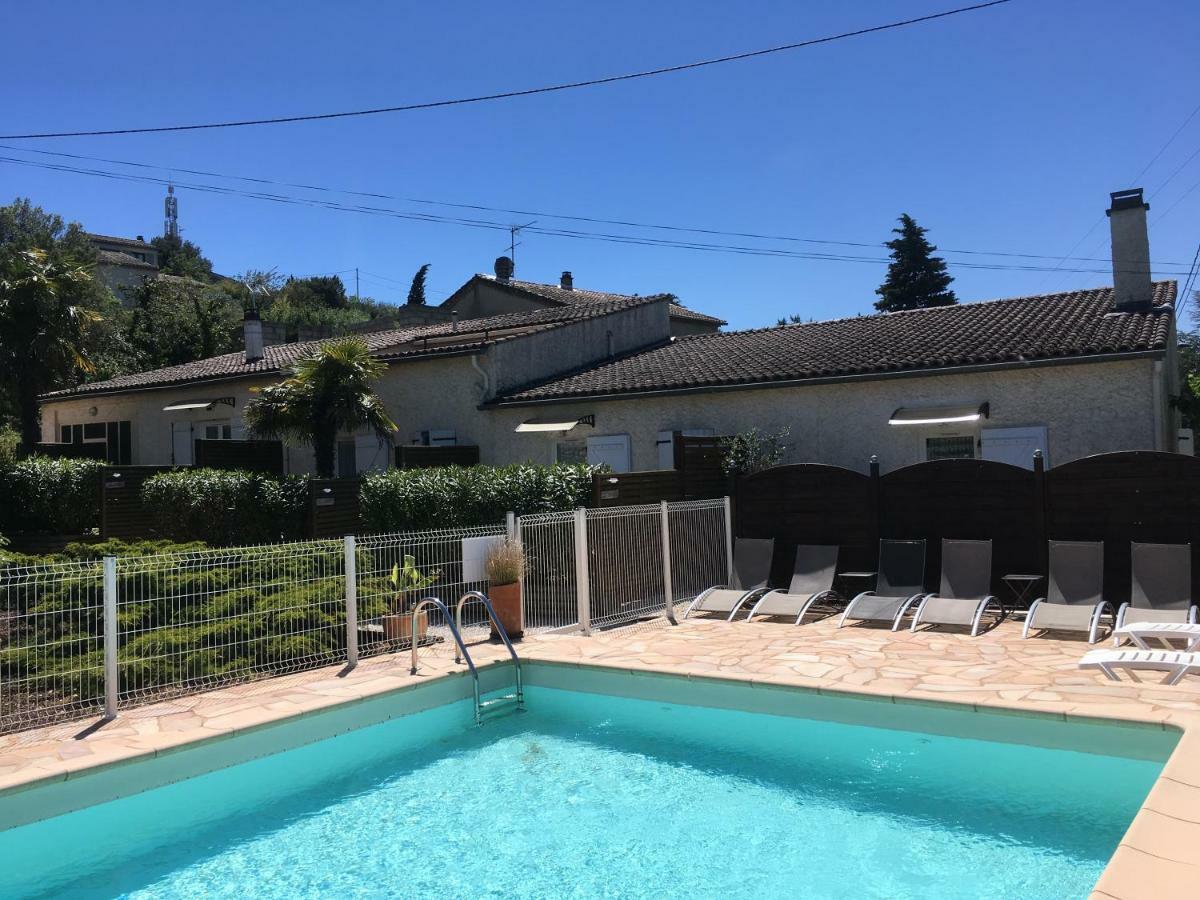 Gites Le Mas Du Vieux Chene Salavas Esterno foto